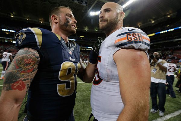 Eagles' Chris Long, Bears' Kyle Long play against each other