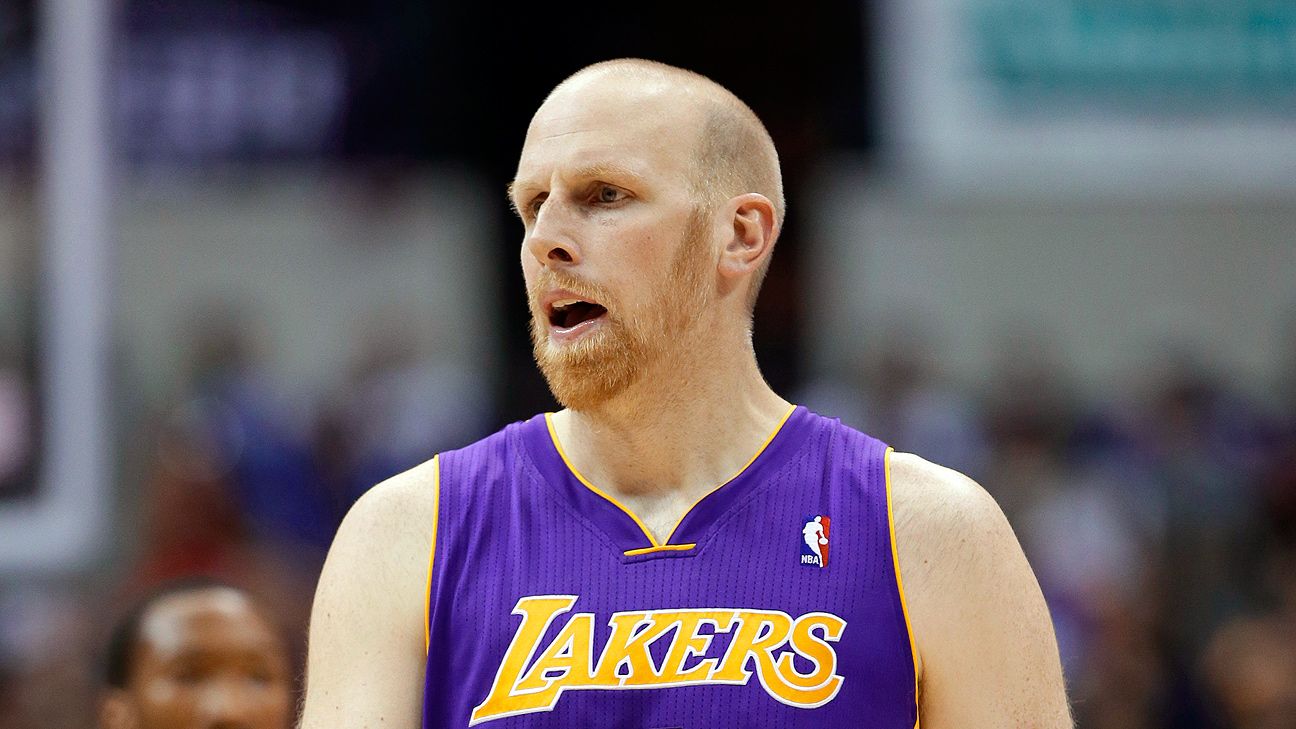 chris kaman lakers bench