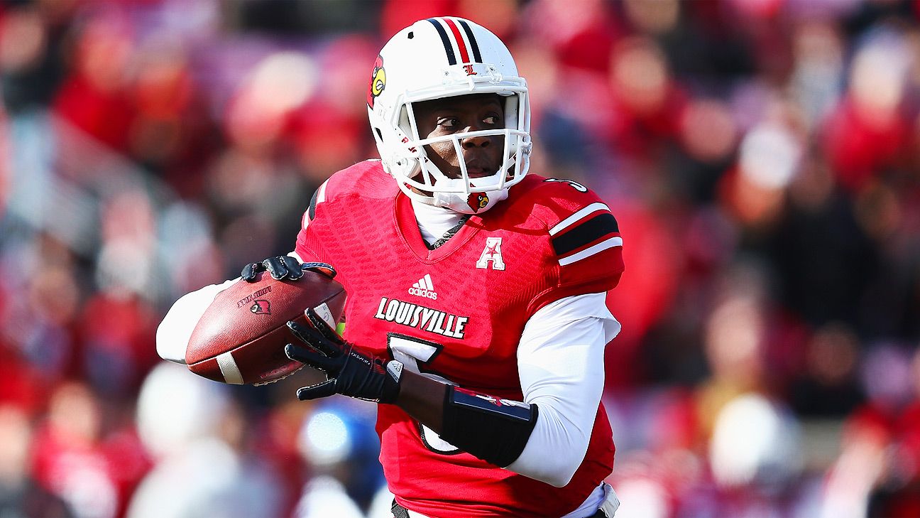 Teddy Bridgewater Louisville Cardinals #5 Youth Football Jersey - White