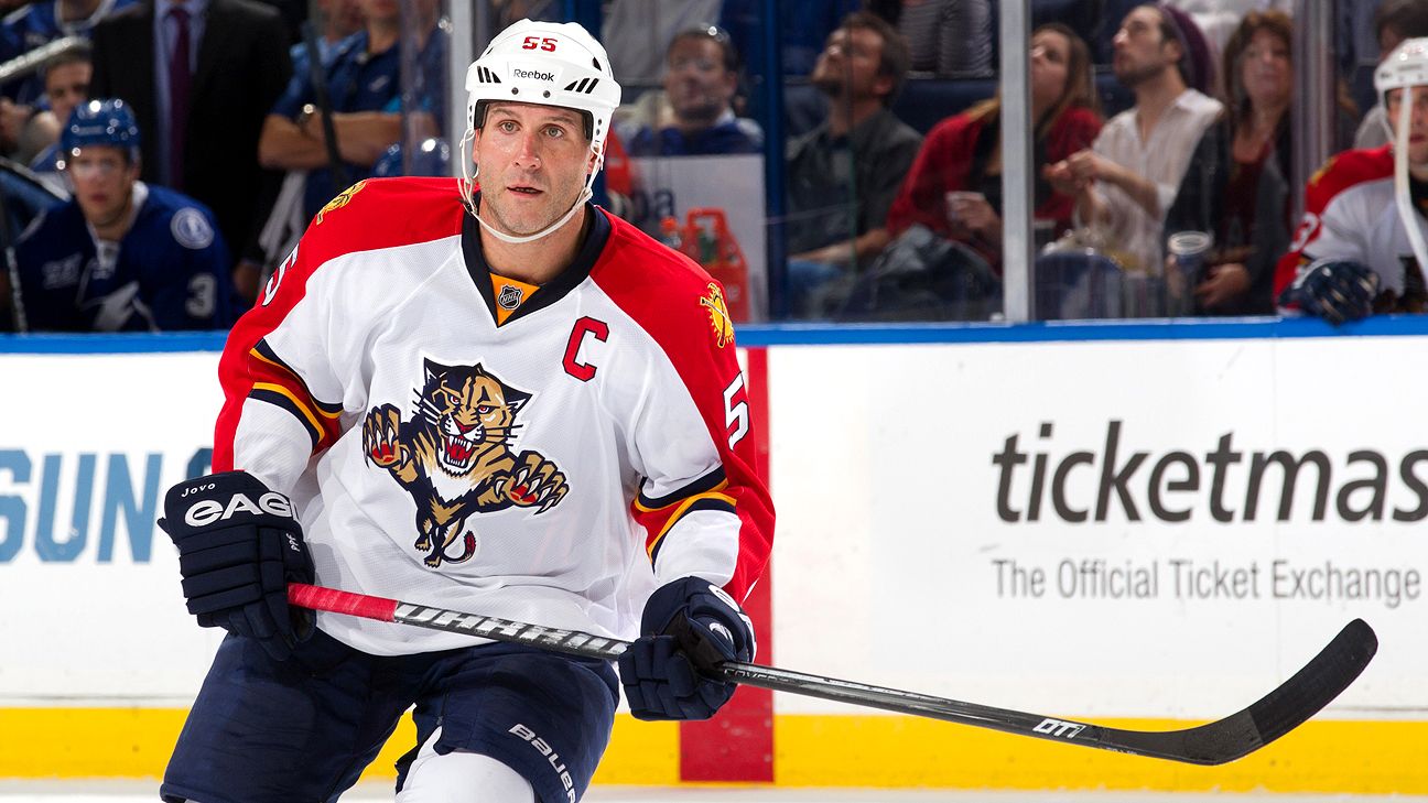 NHL -- Florida Panthers' Ed Jovanovski back after hip resurfacing surgery -  ESPN