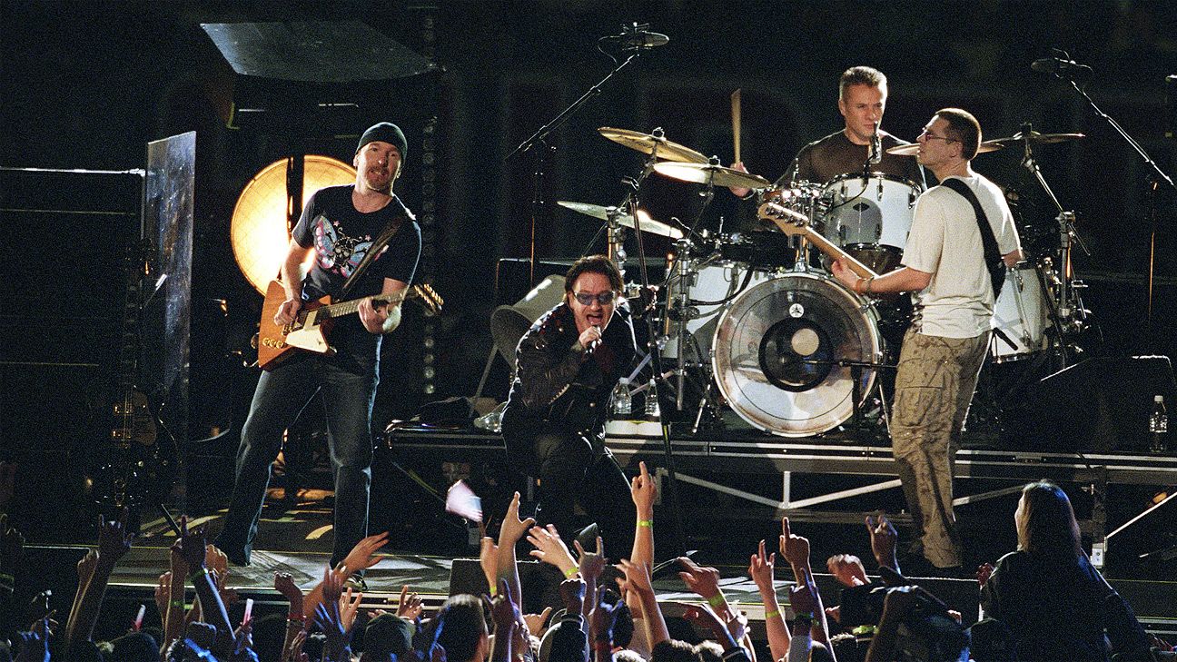 NFL announces U2 will play in first Thanksgiving Eve halftime show