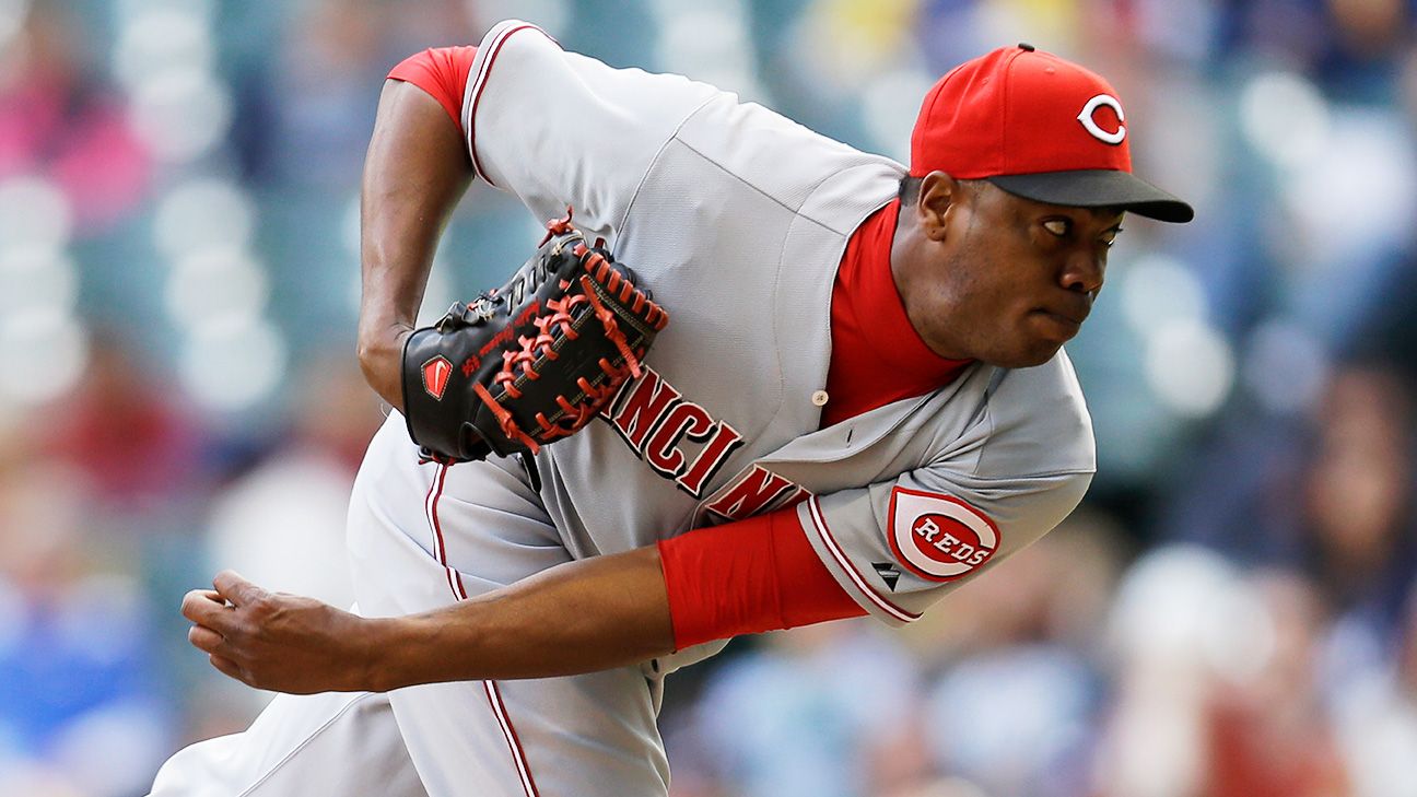 New relief pitcher Aroldis Chapman 'excited' to join contending