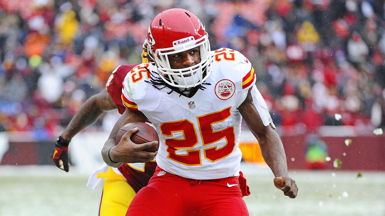 Kansas City Chiefs' Jamaal Charles is seriously underrated - fantasy