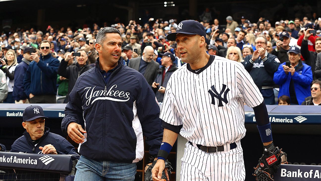 At the 2003 All Star Game Jorge Posada let his son greet the