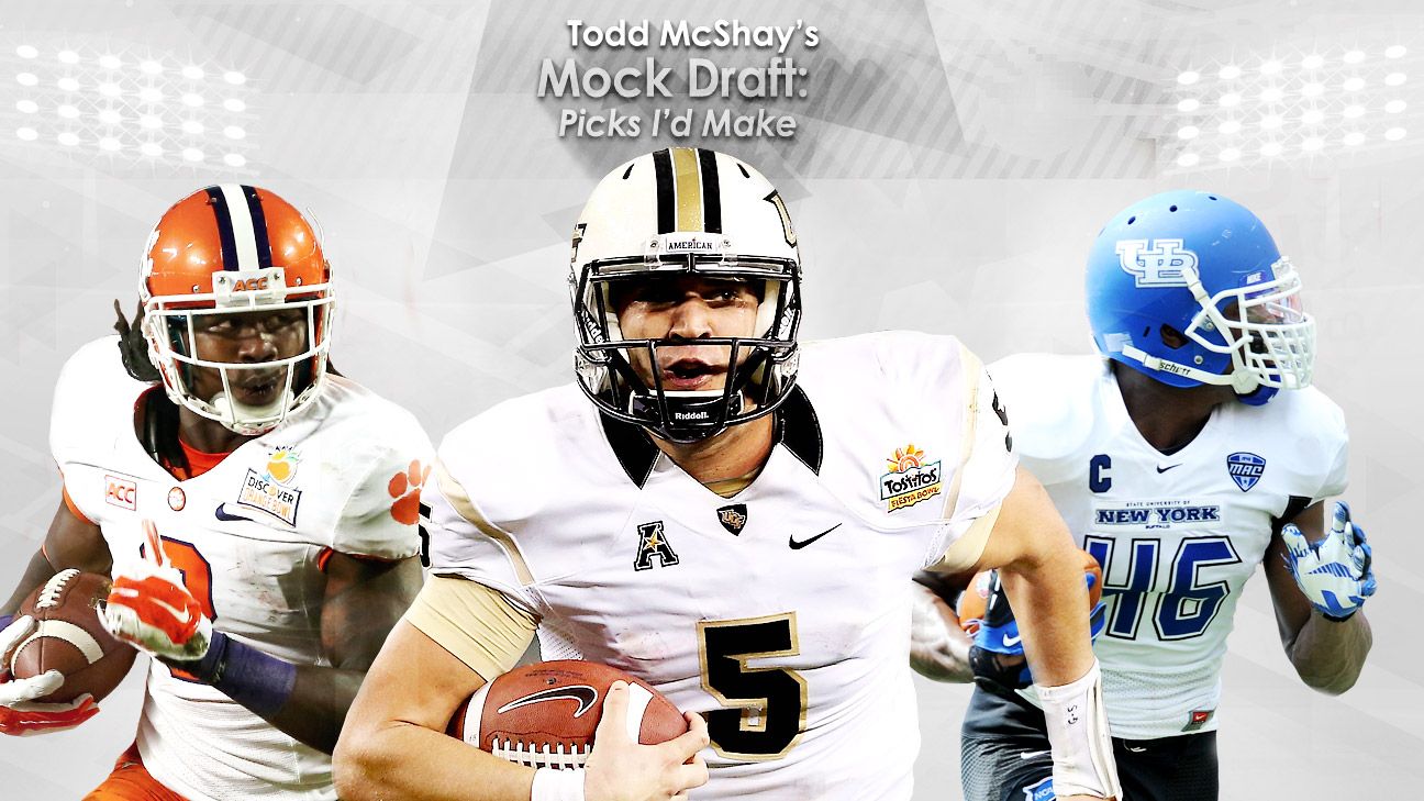 2014 Nfl Draft Todd Mcshay Gives The Picks Hed Make For The First