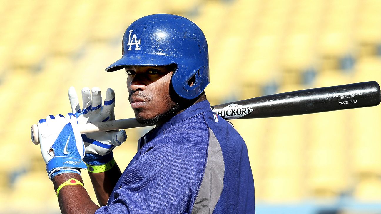 Even demoted by Dodgers, never a dull moment with Yasiel Puig