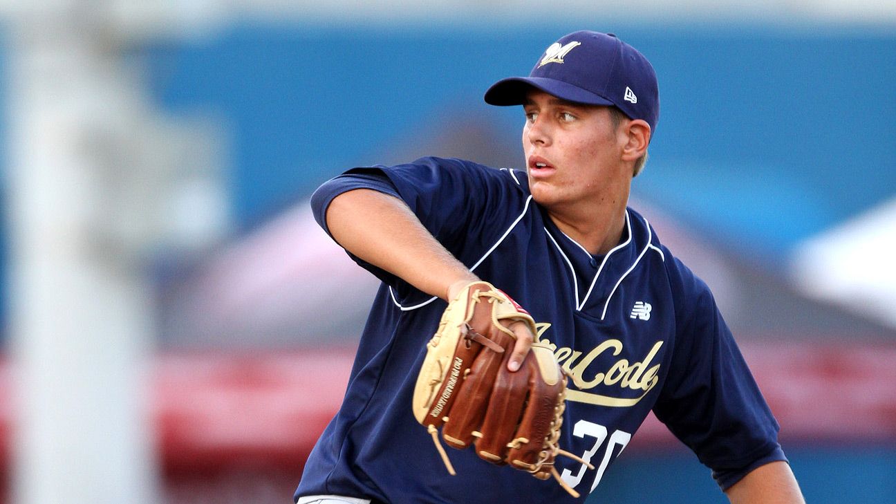 Houston Astros draft high school left-hander Brady Aiken with No