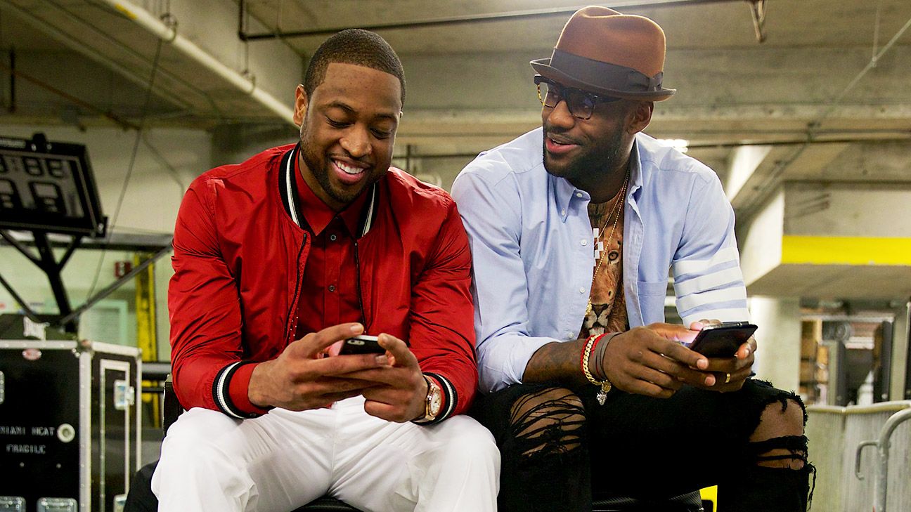 lebron james and d wade