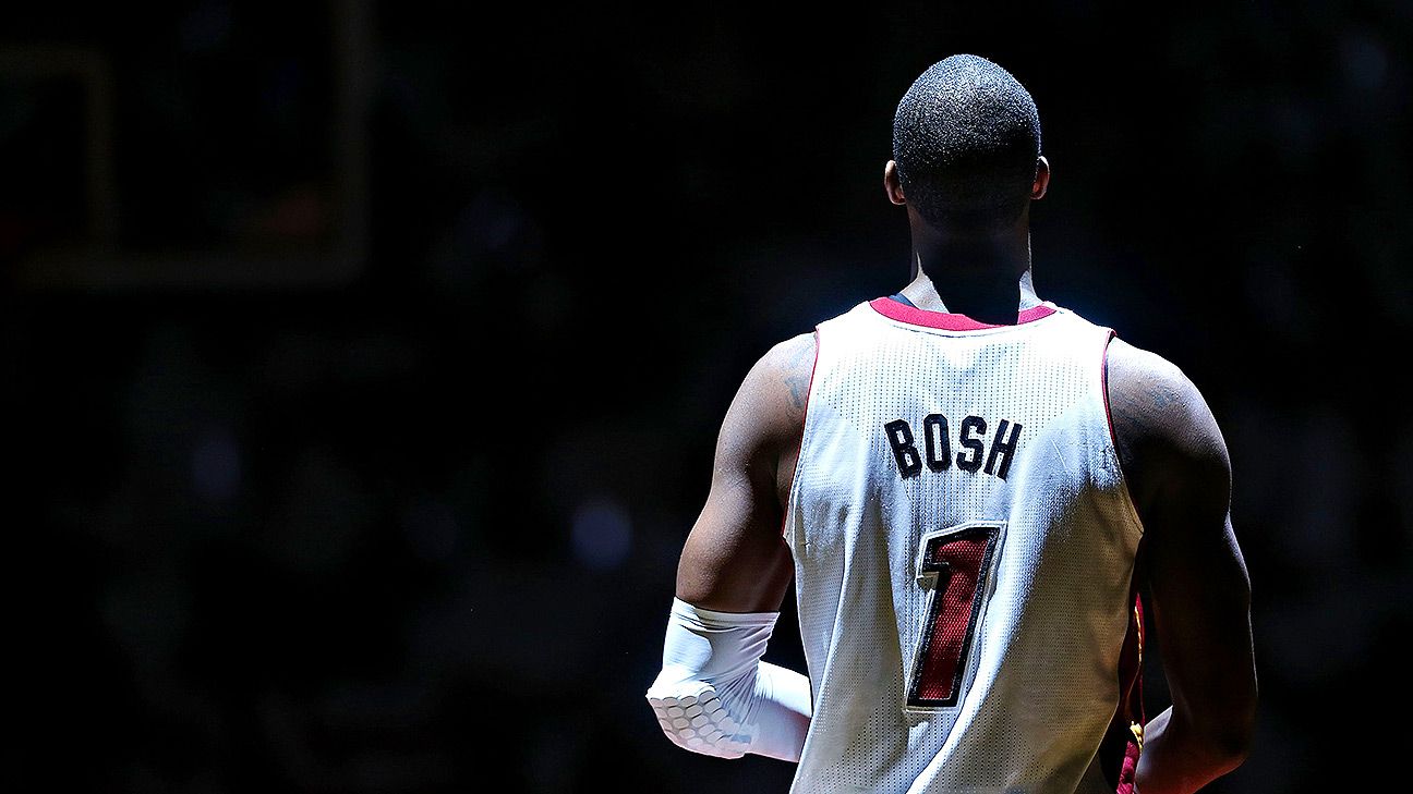Chris Bosh reflects on career as Heat retires his jersey
