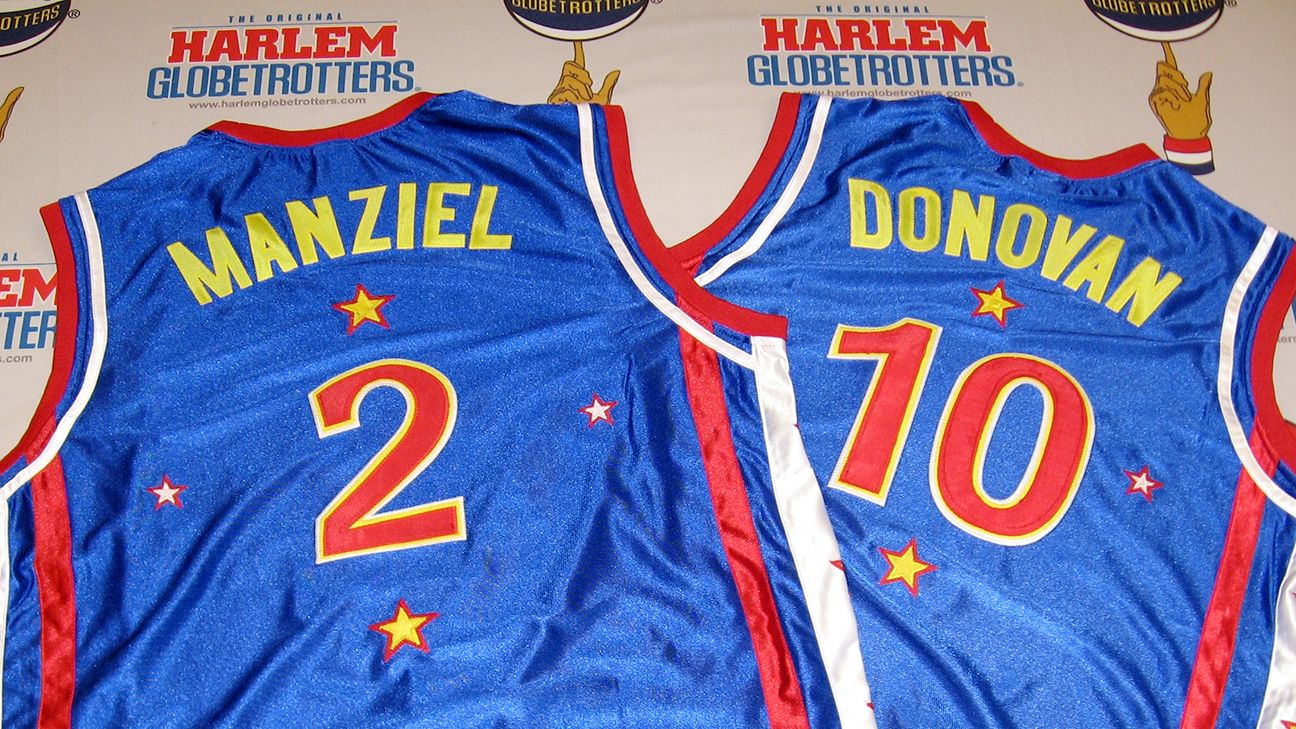 Three sports: Harlem Globetrotters draft Johnny Manziel - ESPN - AFC North-  ESPN