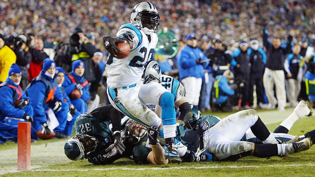 UCLA Football - On this day in 2004, DeShaun Foster scored a 33-yard  touchdown for the Carolina Panthers in Super Bowl XXXVIII.