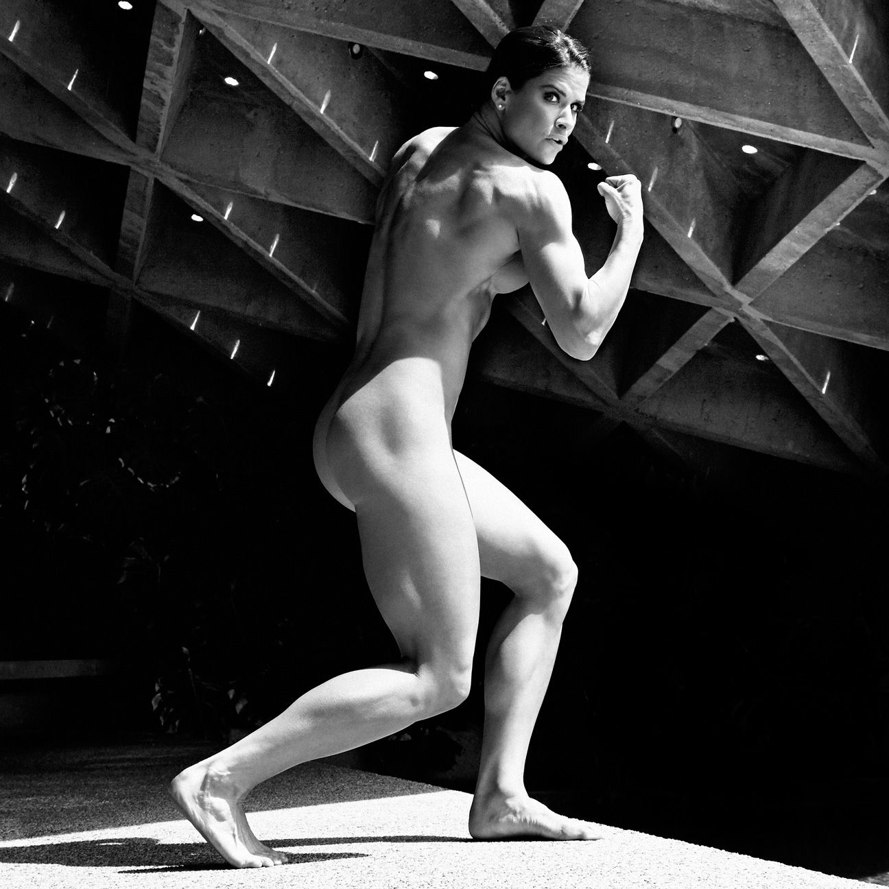Boxer Danyelle Wolf strips down - ESPN The Magazine Body Issue
