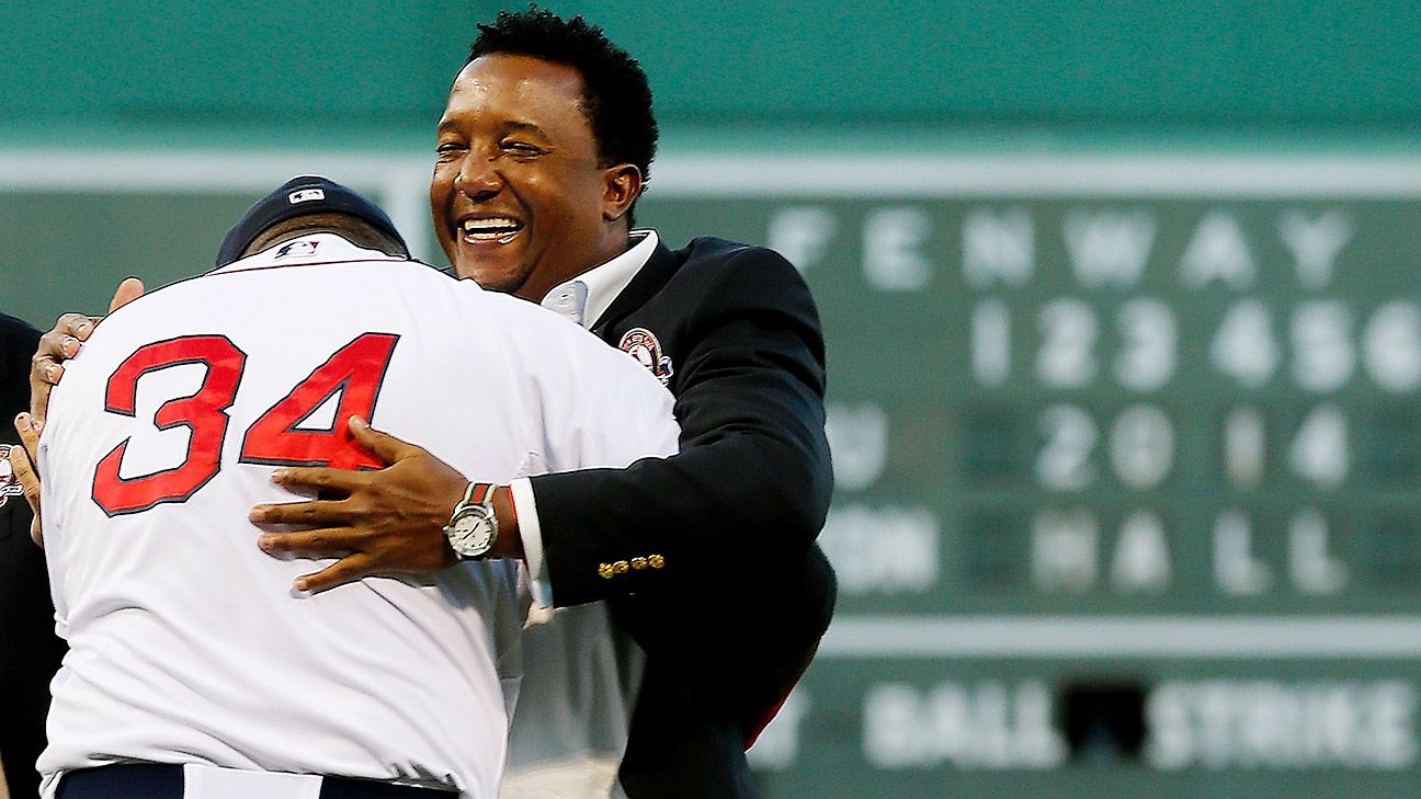Pedro Martinez, Nomar Garciaparra, and Roger Clemens Go into Red