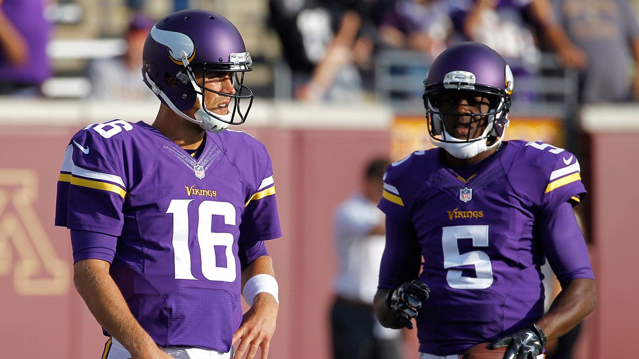 Vikings QB Christian Ponder ready if Teddy Bridgewater can't go Thursday –  Twin Cities