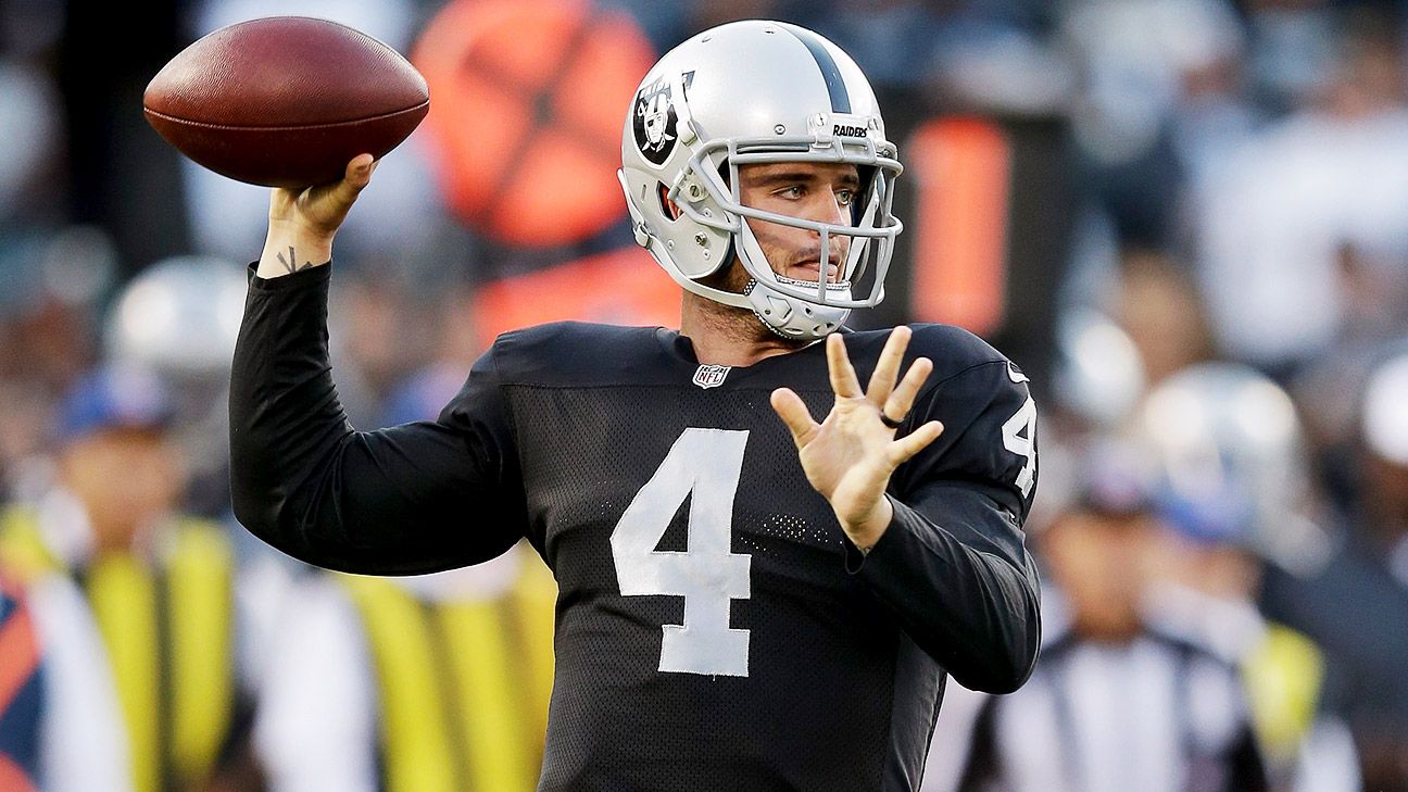 Raiders QB Derek Carr named to fourth Pro Bowl