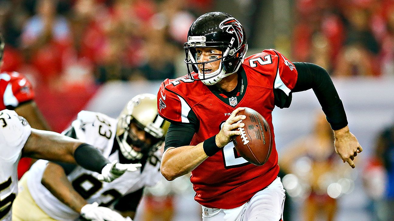 Atlanta Falcons' Matt Ryan more than willing to show off mobility in ...