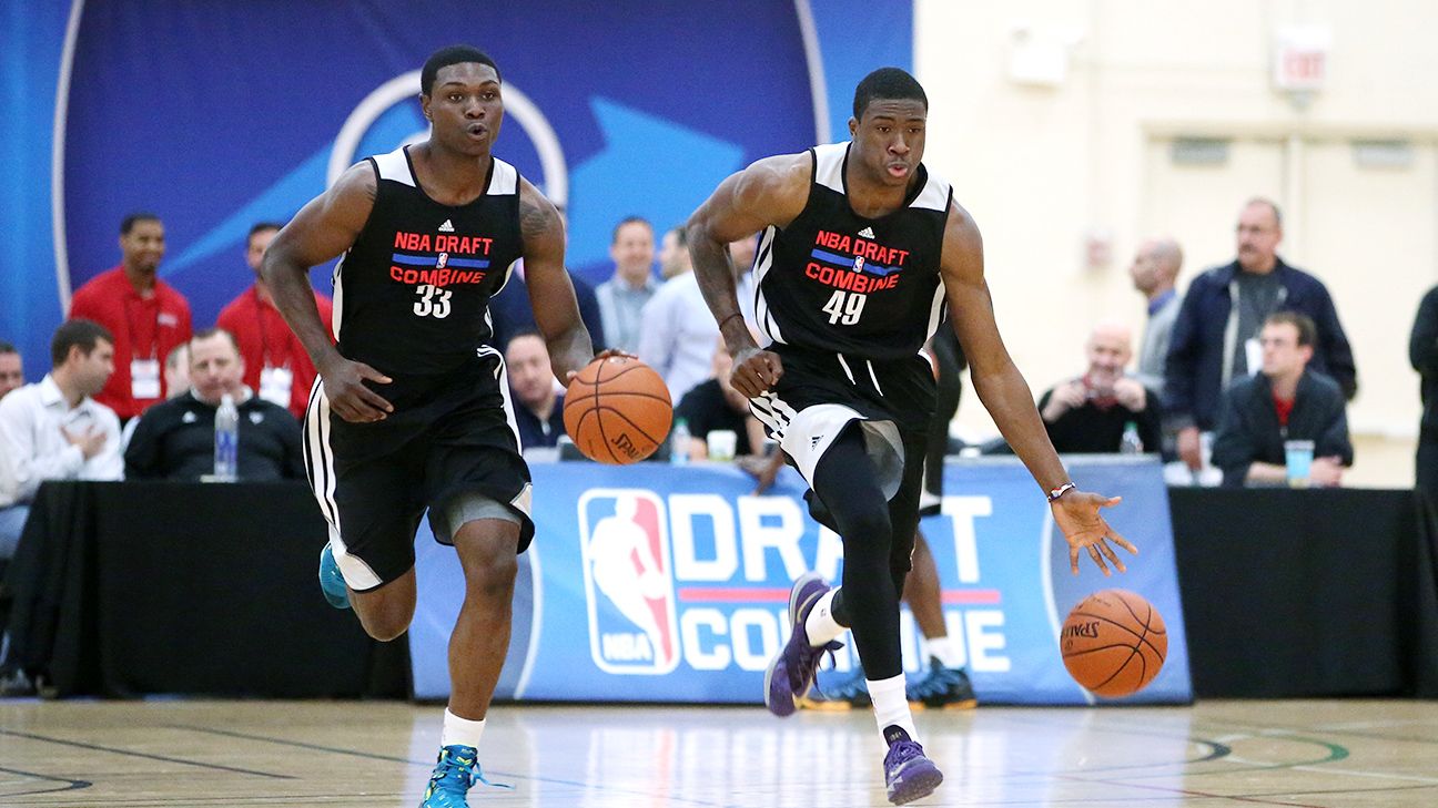 Katz Does NBA Combine Drills 