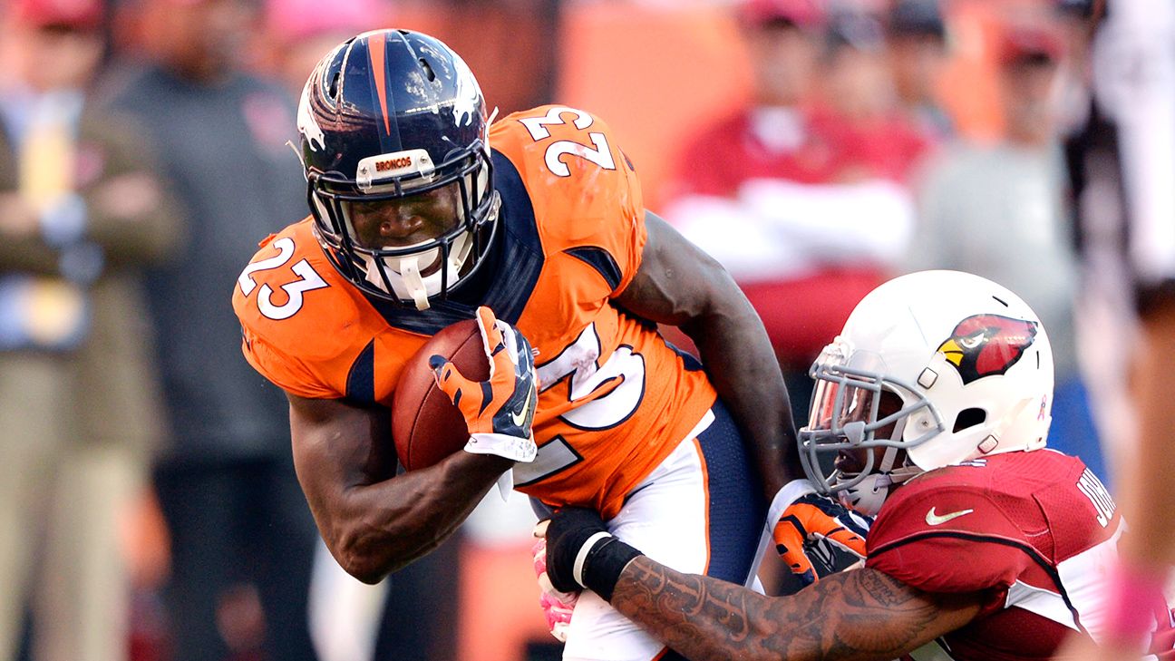 November 9, 2014: Denver Broncos running back Ronnie Hillman (23