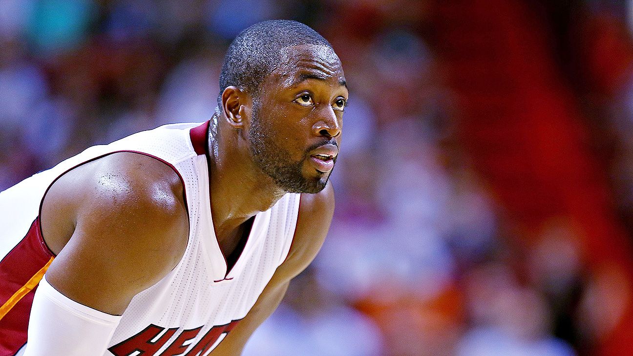 Dwyane Wade of Miami Heat to miss game for first time this season - ESPN