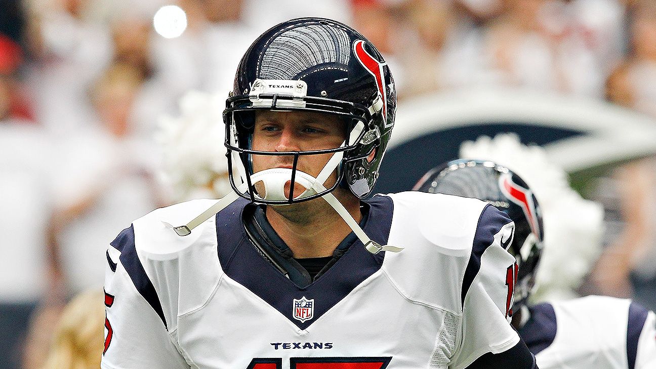 It's official: Hoyer named starting QB for Texans