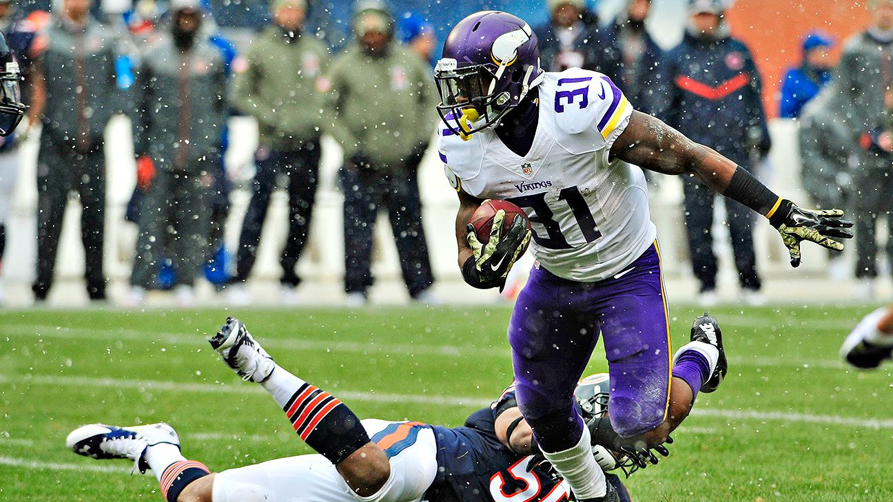 Jerick McKinnon ruled out for Minnesota Vikings vs. Chicago Bears - ESPN -  Minnesota Vikings Blog- ESPN