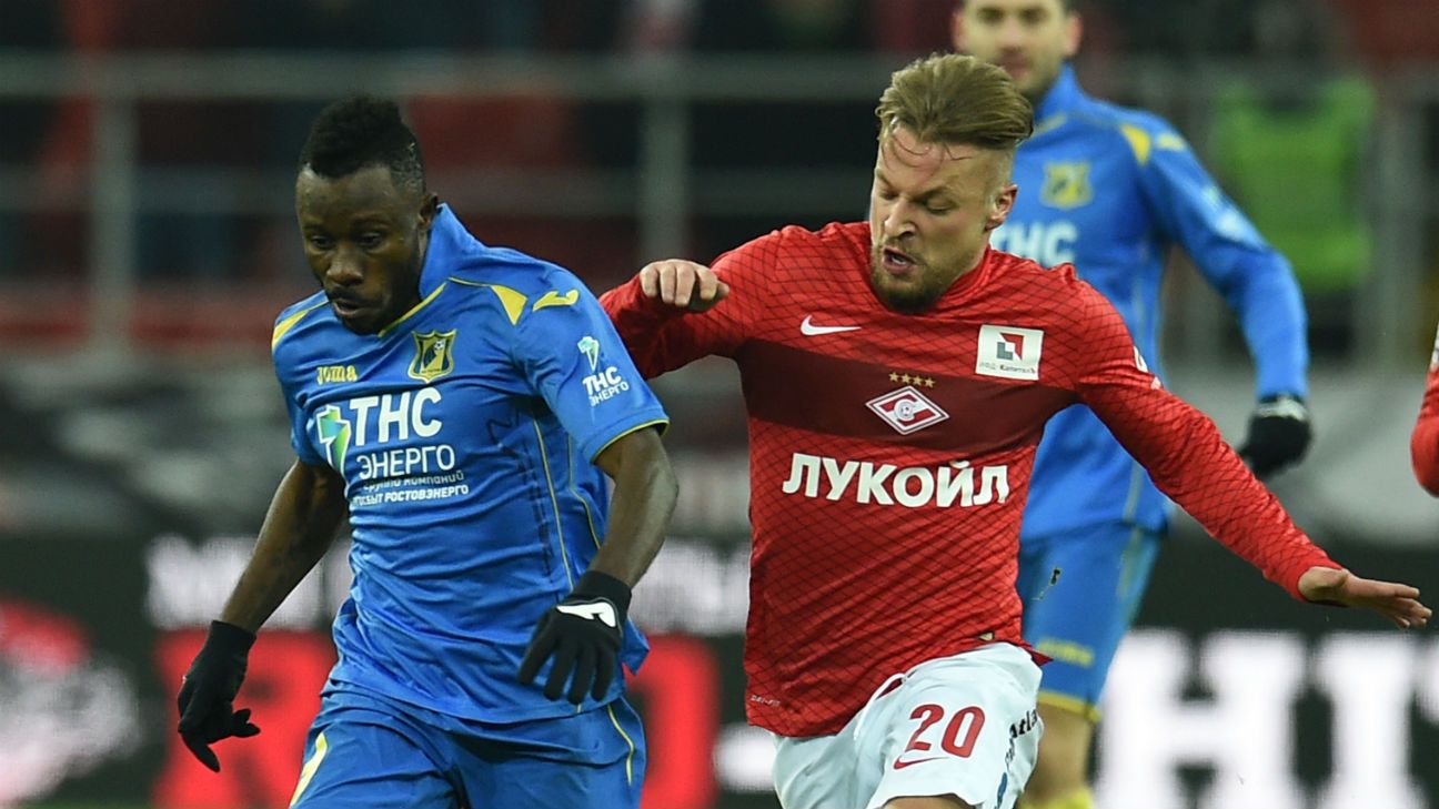 Russia thrown out of football as Spartak Moscow brand ban