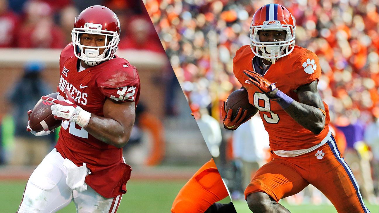 Don't miss Wayne Gallman, Samaje Perine and Joe Mixon in Orange Bowl