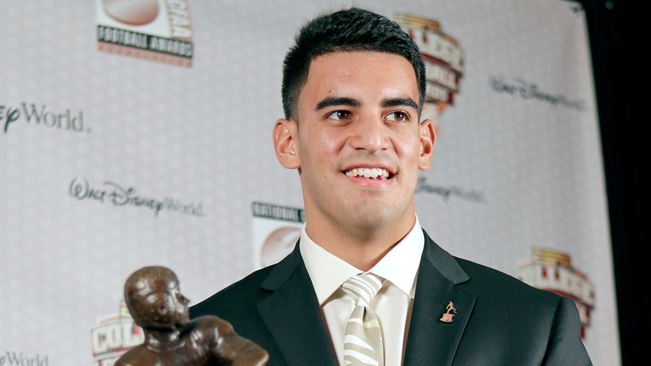 Marcus Mariota named as honorary captain when the Oregon Ducks take on the  Georgia Bulldogs 