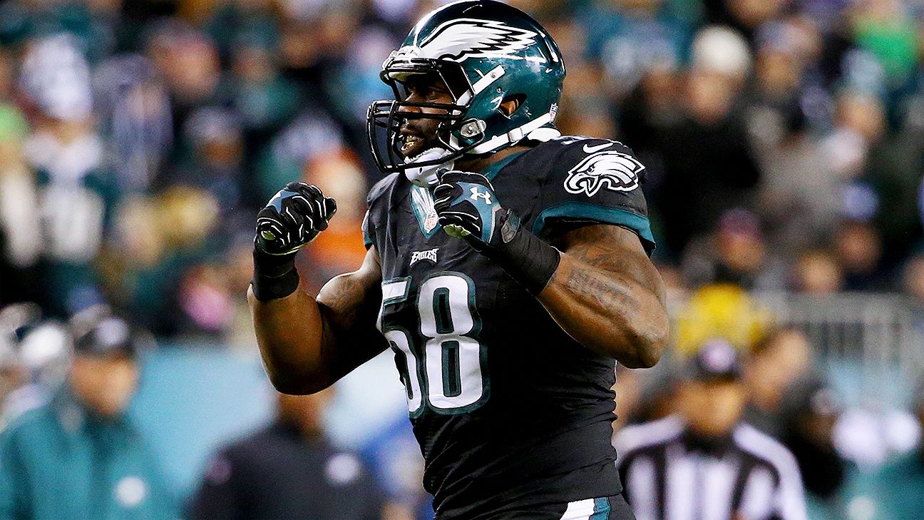 Trent Cole to retire with Philadelphia Eagles on Christmas Day