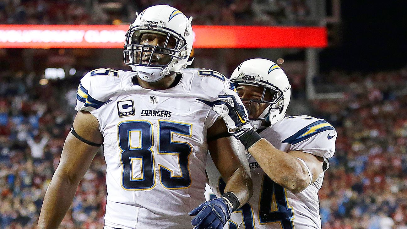 Antonio Gates of San Diego Chargers: No idea why PED found in test