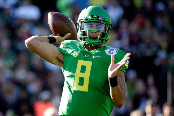 Oregon's Marcus Mariota declares for NFL draft