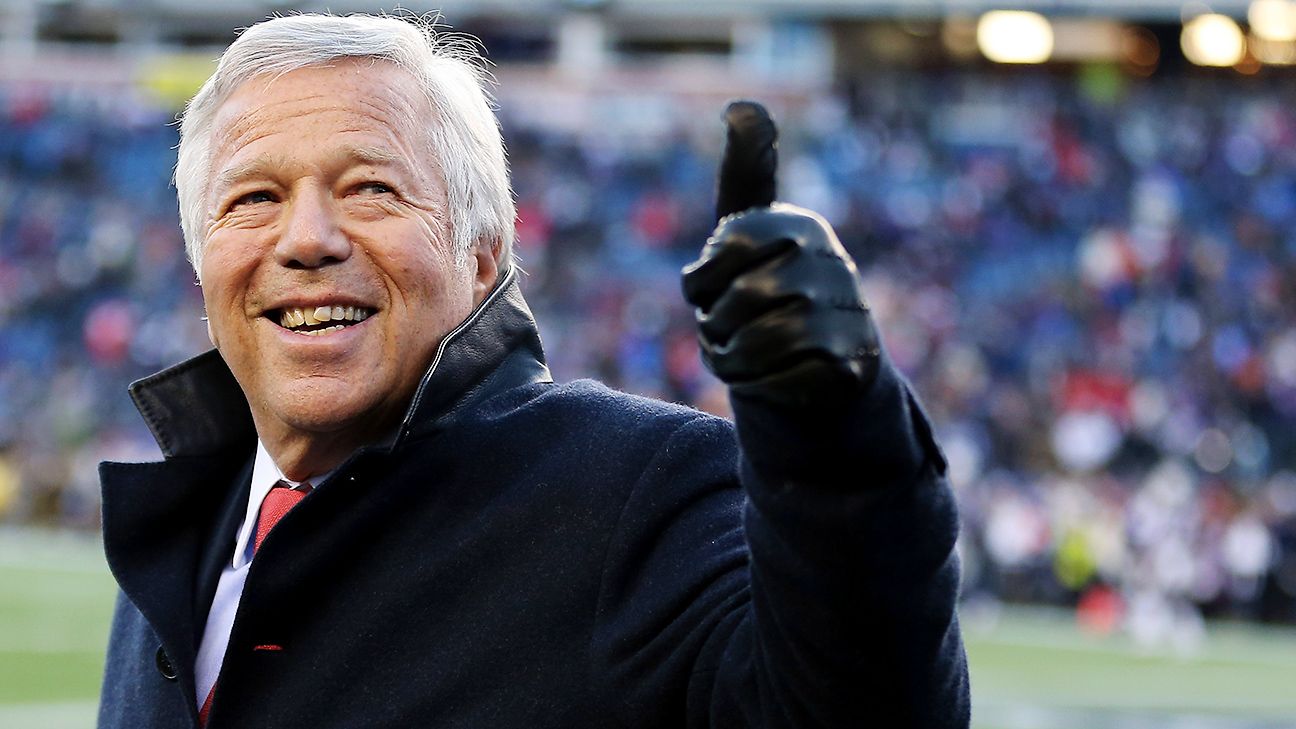 Patriots owner Robert Kraft donates Super Bowl ring to 'All-In