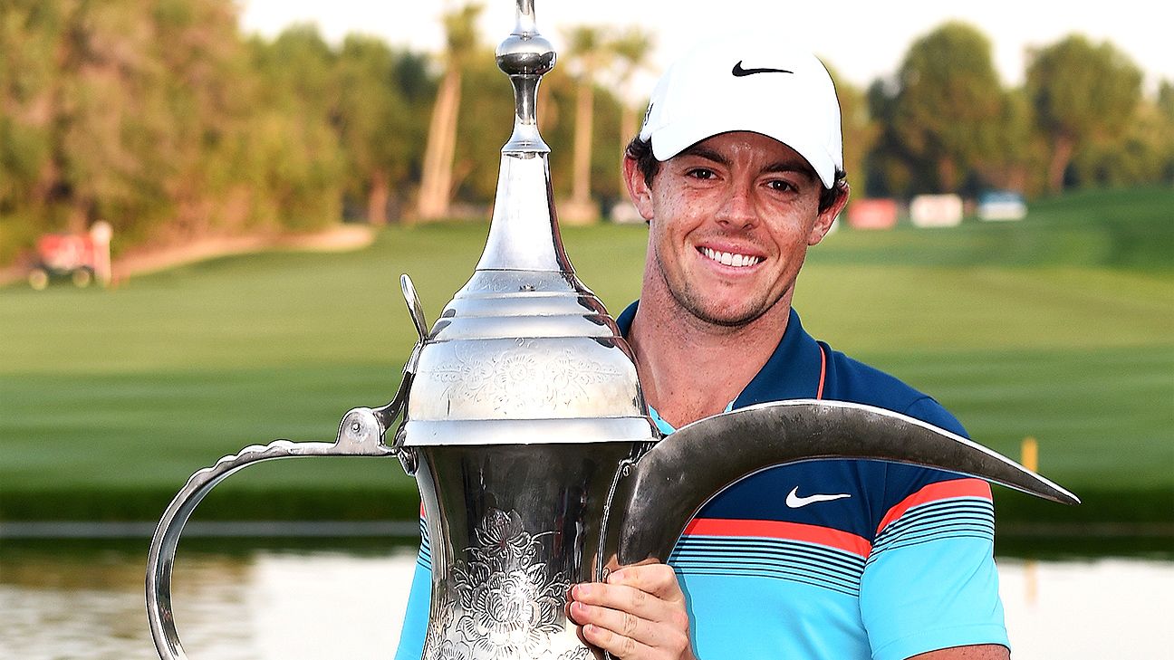 Rory McIlroy wins Dubai Desert Classic, ties tournament record for ...