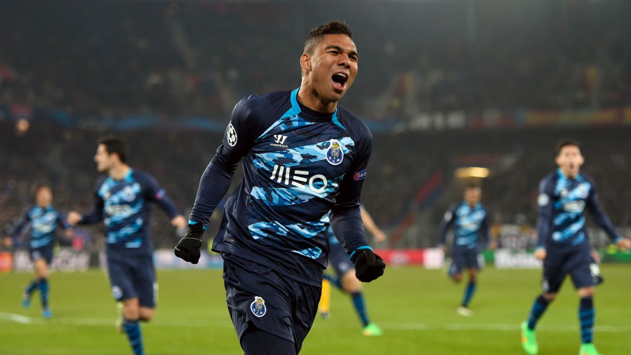 Casemiro to return to Real Madrid after Porto loan