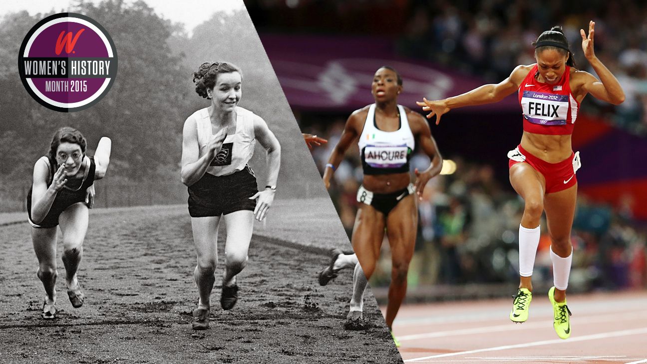 The AList 11 Ways Women's Sports Uniforms Have Evolved ESPN