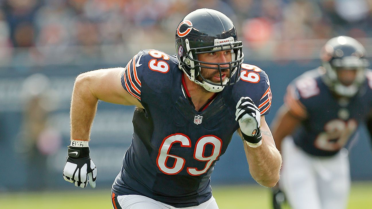 Carolina Panthers acquire Jared Allen in trade with Chicago Bears