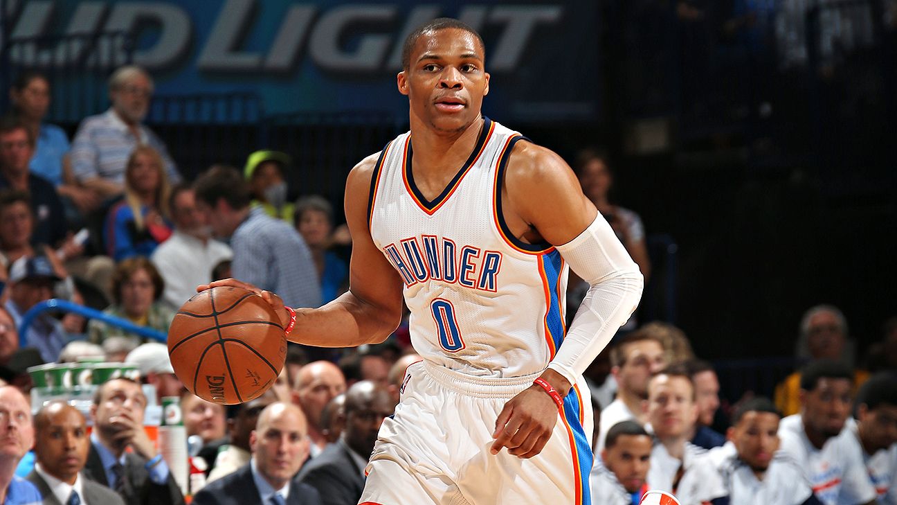 OKC Thunder: Russell Westbrook on ESPN top 74 players list