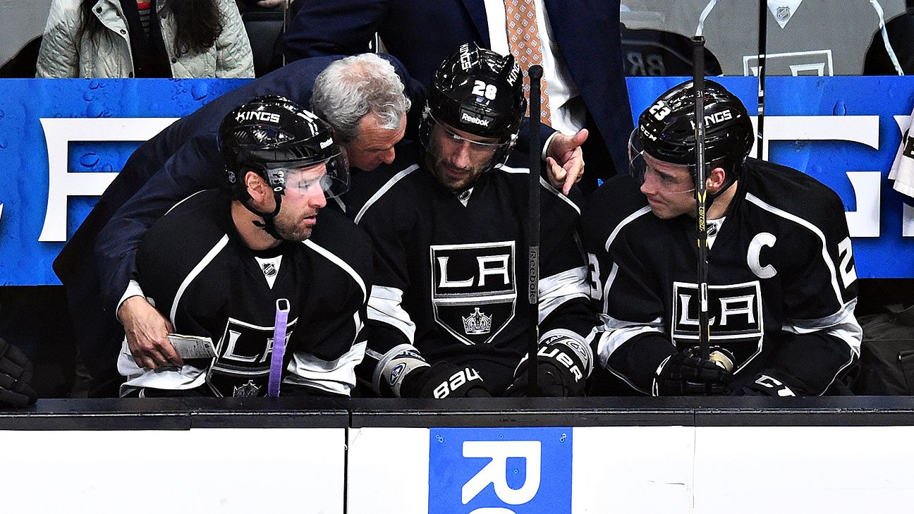 NHL player profile photo on Los Angeles Kings' Justin Williams