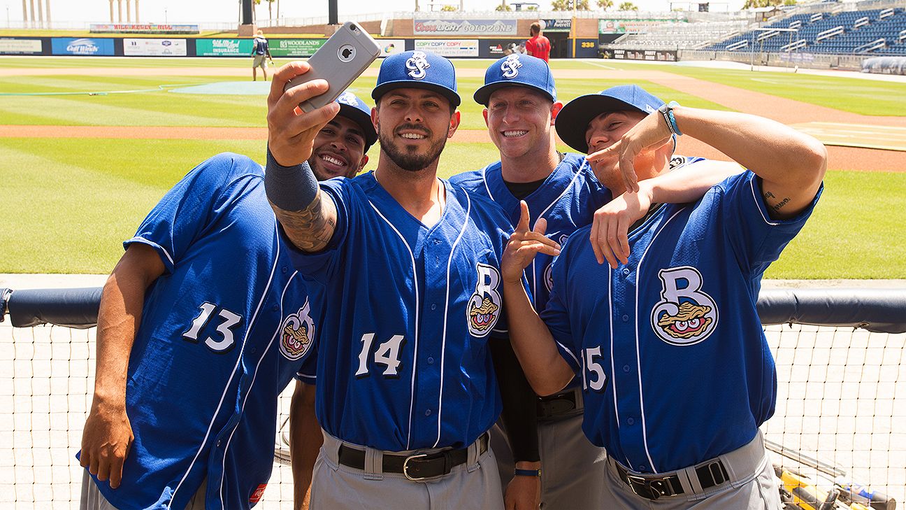 Biloxi Shuckers Jersey-Adult Royal Mesh