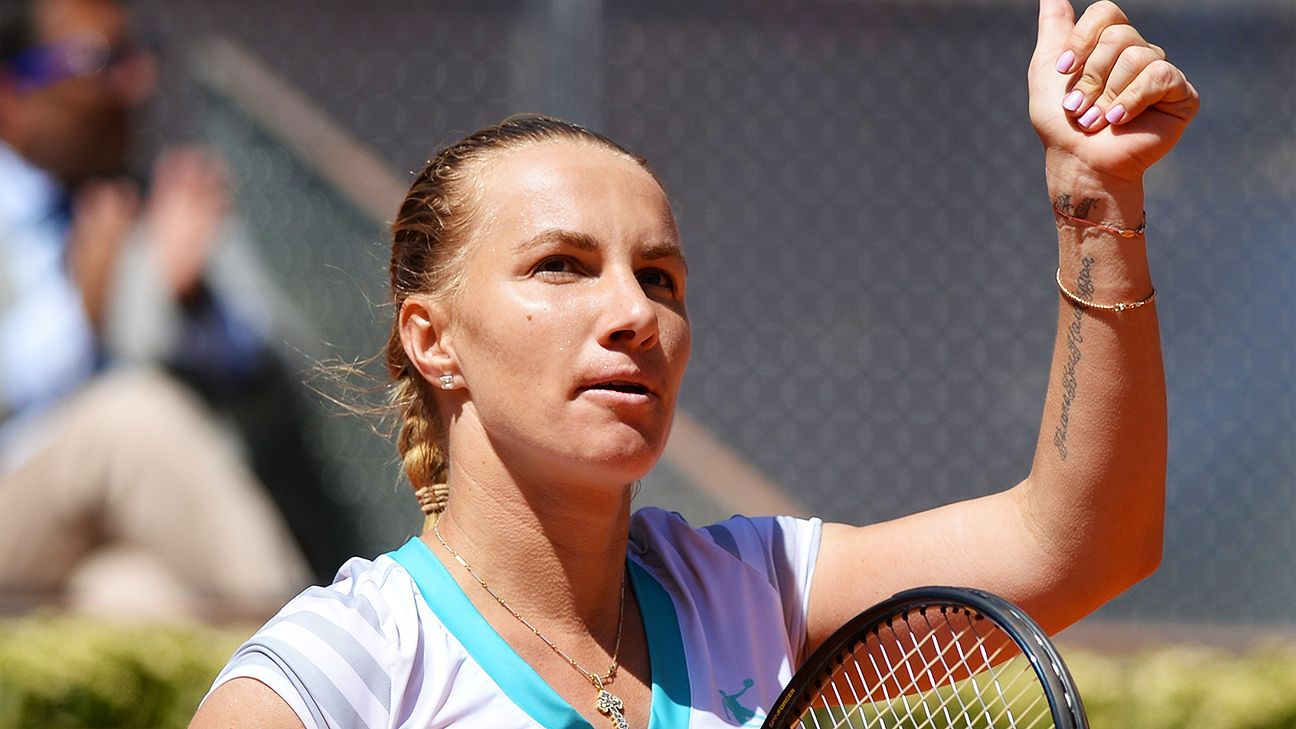 Madrid Open Women's semifinals ESPN