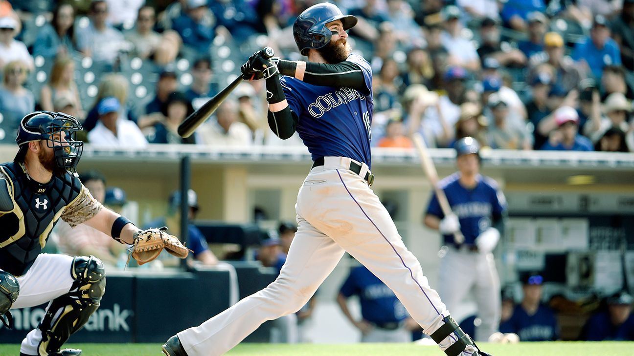 Rockies, Charlie Blackmon agree to one-year contract, avoid arbitration for  2018 - Purple Row