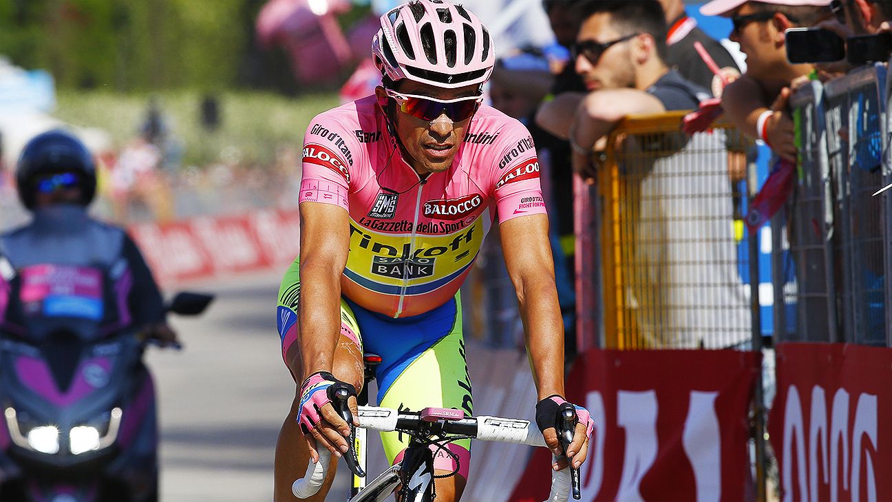 Alberto Contador ups Giro d'Italia lead with well-timed attack - ESPN