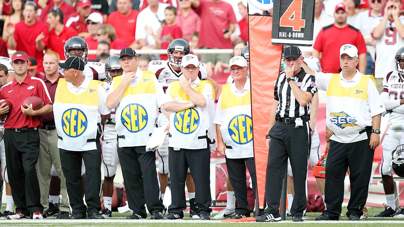 sec officiating crew assignments 2023