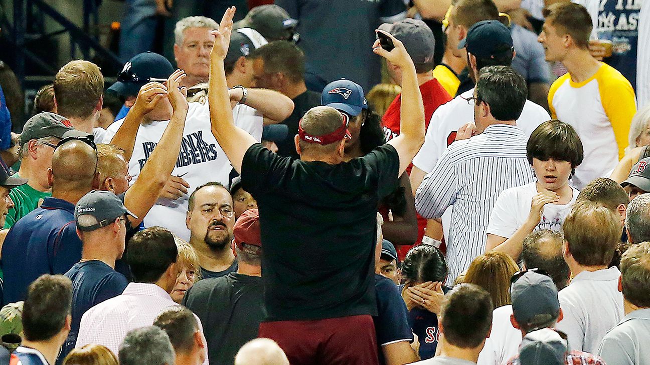 Red Sox fan recovering after hit by foul ball at Fenway Park - ESPN