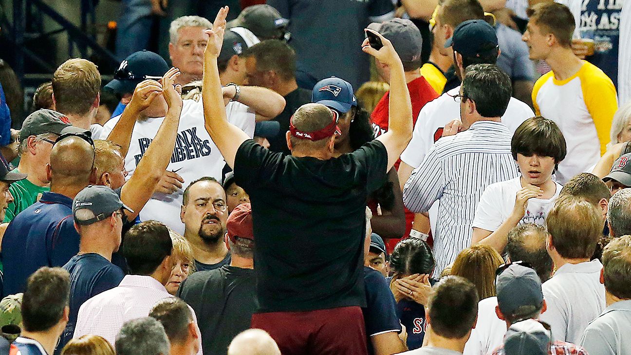 Fan hit, injured by foul ball at Fenway Park during Red Sox game