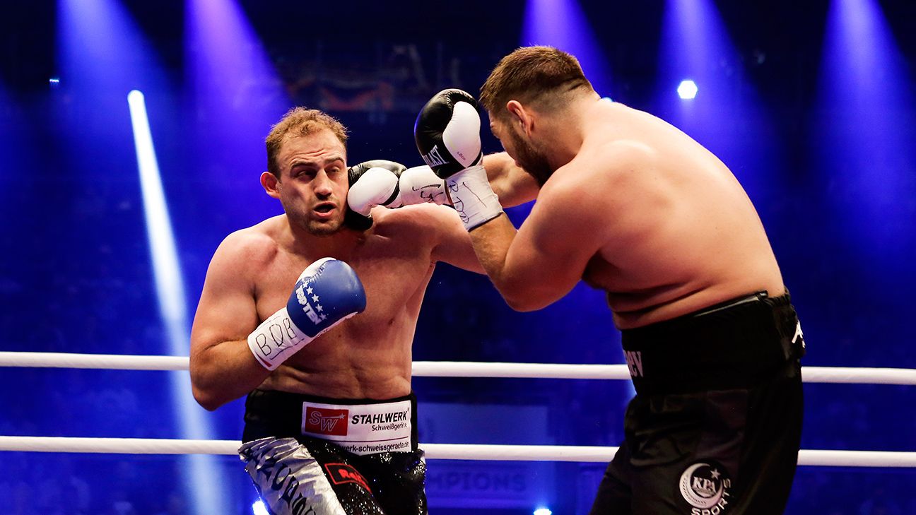 Ruslan Chagaev floors Francesco Pianeta in 1st round to keep WBA title ...