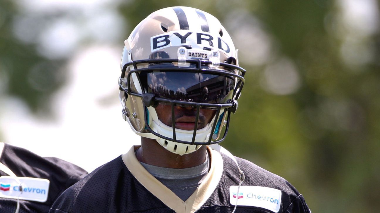 New Orleans Saints' projected roster has Jairus Byrd on PUP list ESPN