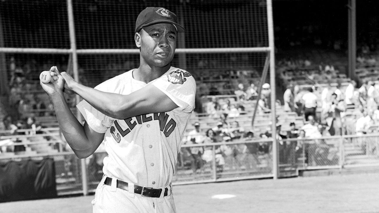 Jackie Robinson and Larry Doby by Kidwiler Collection