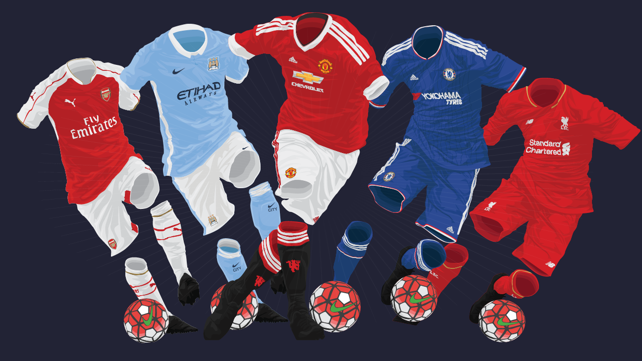 premier league new football kits