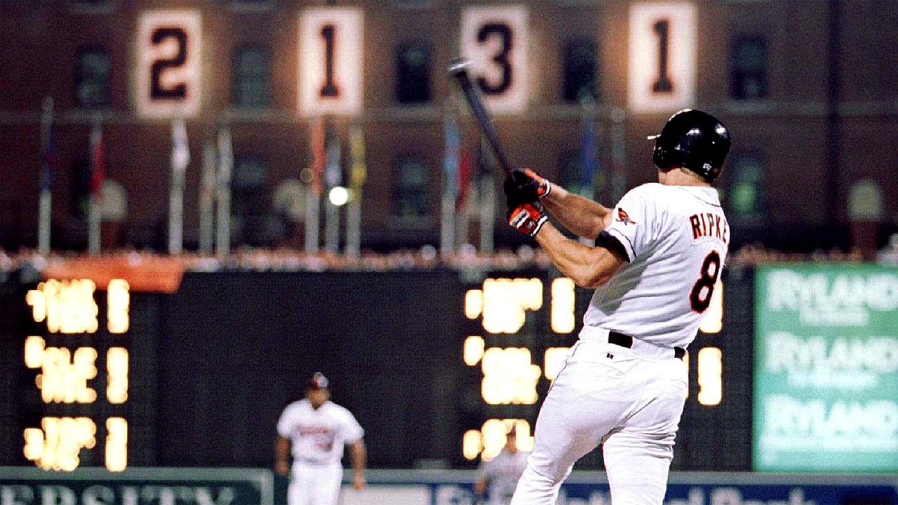 Cal Ripken Jr. broke baseball's Iron Man record 25 years ago